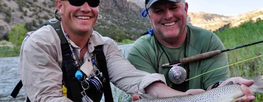 Gold medal trout waters, catch of the day.