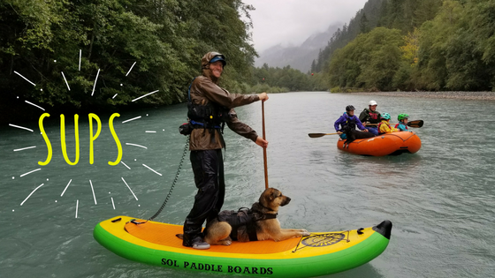 a group of people riding on the back of a boat